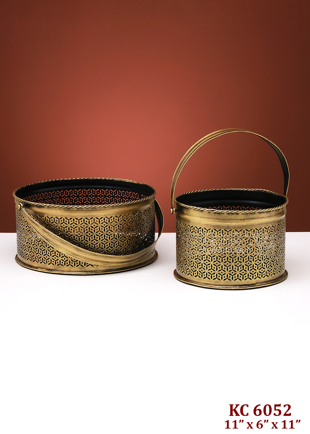 IR Basket Round Set of 2